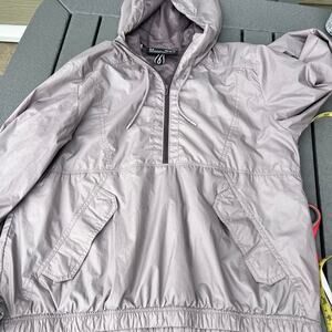 Under Armour Storm, Loose Fit lightweight hooded 1/4 zip jacket, women's M-loose